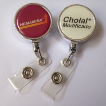 retractable name badge reel