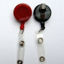 retractable name badge reel