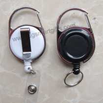 retractable name badge reel