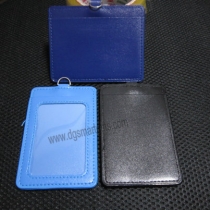 side insert TWO FACE rigid card holder