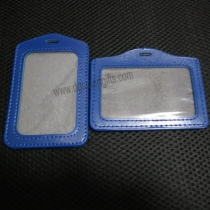 side insert TWO FACE rigid card holder