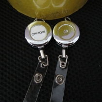 retractable name badge reel