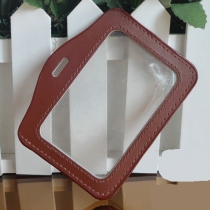 side insert TWO FACE rigid card holder