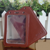 side insert TWO FACE rigid card holder